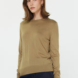 ROUND NECK PULLOVER SWEATER