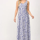 CLARISE EMPIRE MIDI DRESS