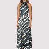 ELISA MAXI HALTER DRESS