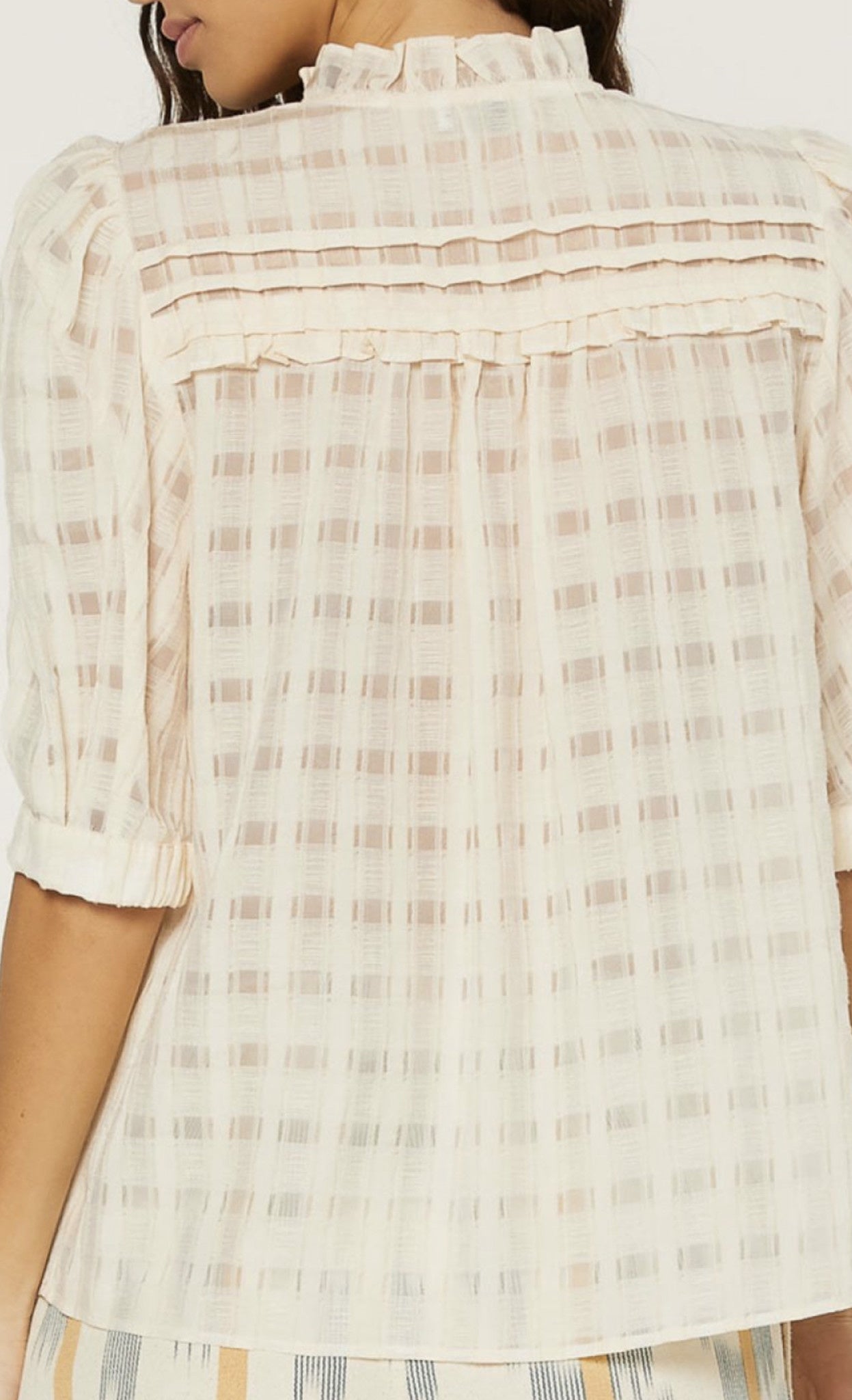 JACQUARD WINDOW TOP