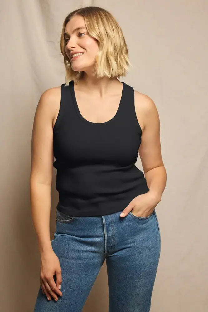 DEBBIE RIBBED TANK