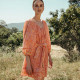 GRACE BLOSSOM MINI DRESS