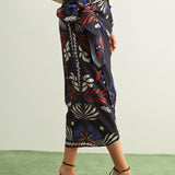 MULTI PRINT WRAP SKIRT