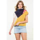 PATTERN KNIT VEST