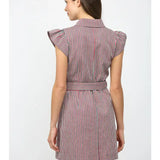 ELLA BUTTON DOWN MINI DRESS