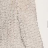 COLLARED FAUX FUR JACKET