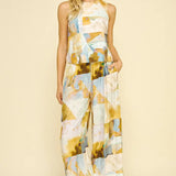 WATERCOLOR PRINT PANTS