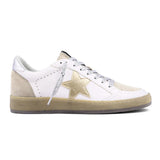 LEATHER AND SUEDE SNEAKERS
