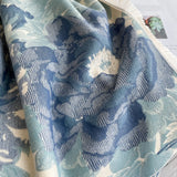 REVERSIBLE WRAP BLUE/WHITE BLOOM