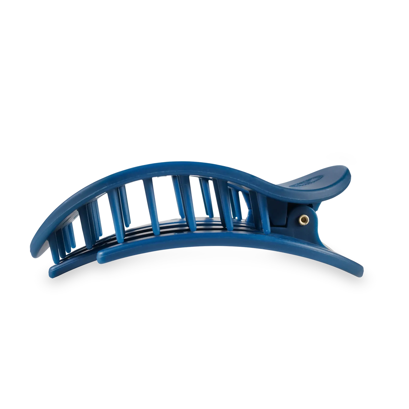 ROUND FLAT HAIR CLIP LARGE- MIDNIGHT RAIN