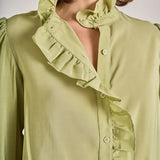 SKYE RUFFLE BLOUSE