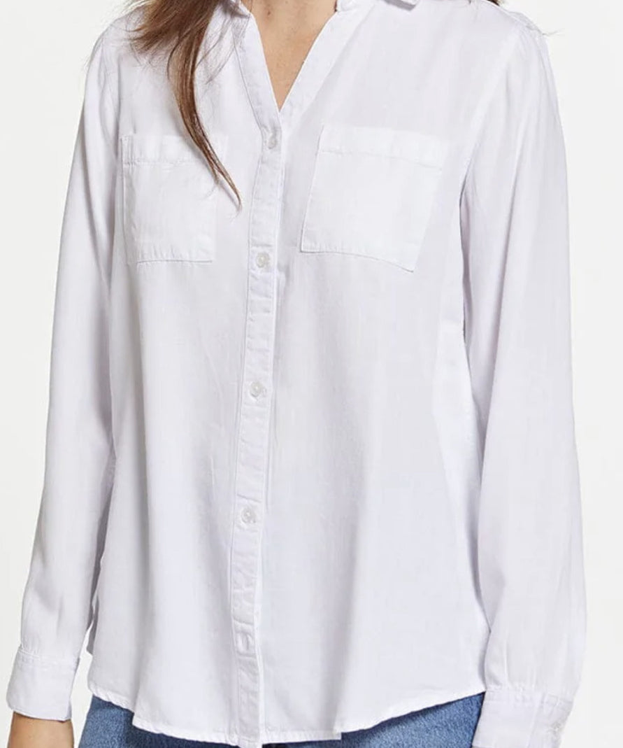 GINGER DBL POCKET LSLV SHIRT