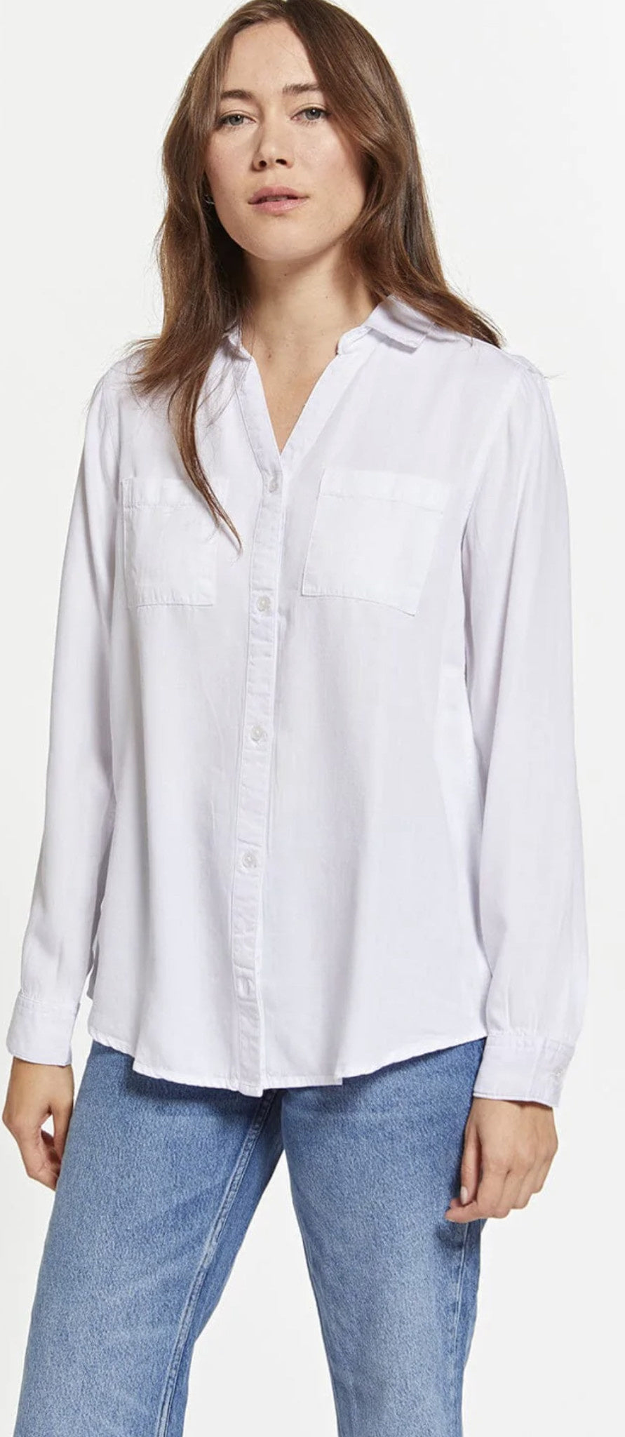 GINGER DBL POCKET LSLV SHIRT
