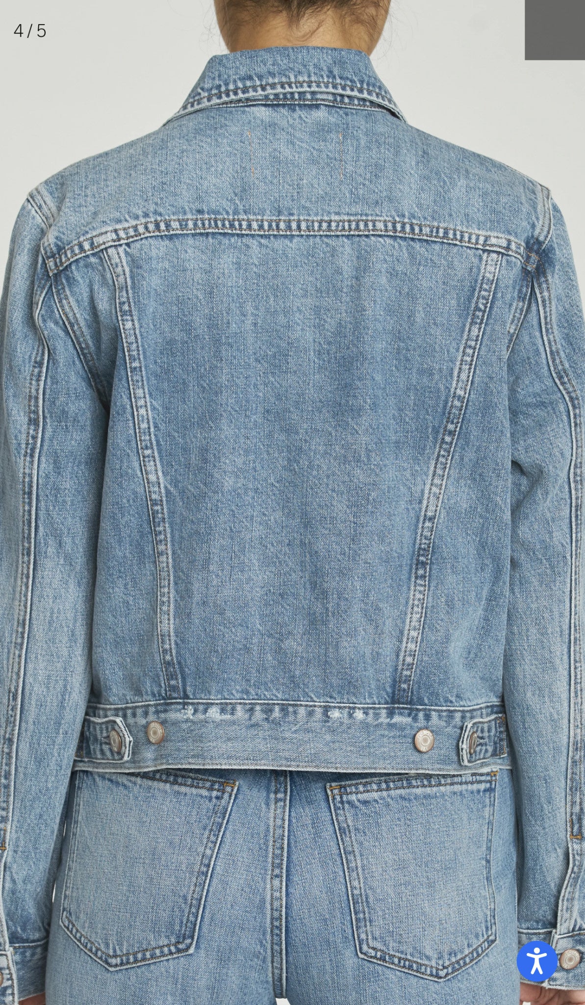 FITTED DENIM JACKET
