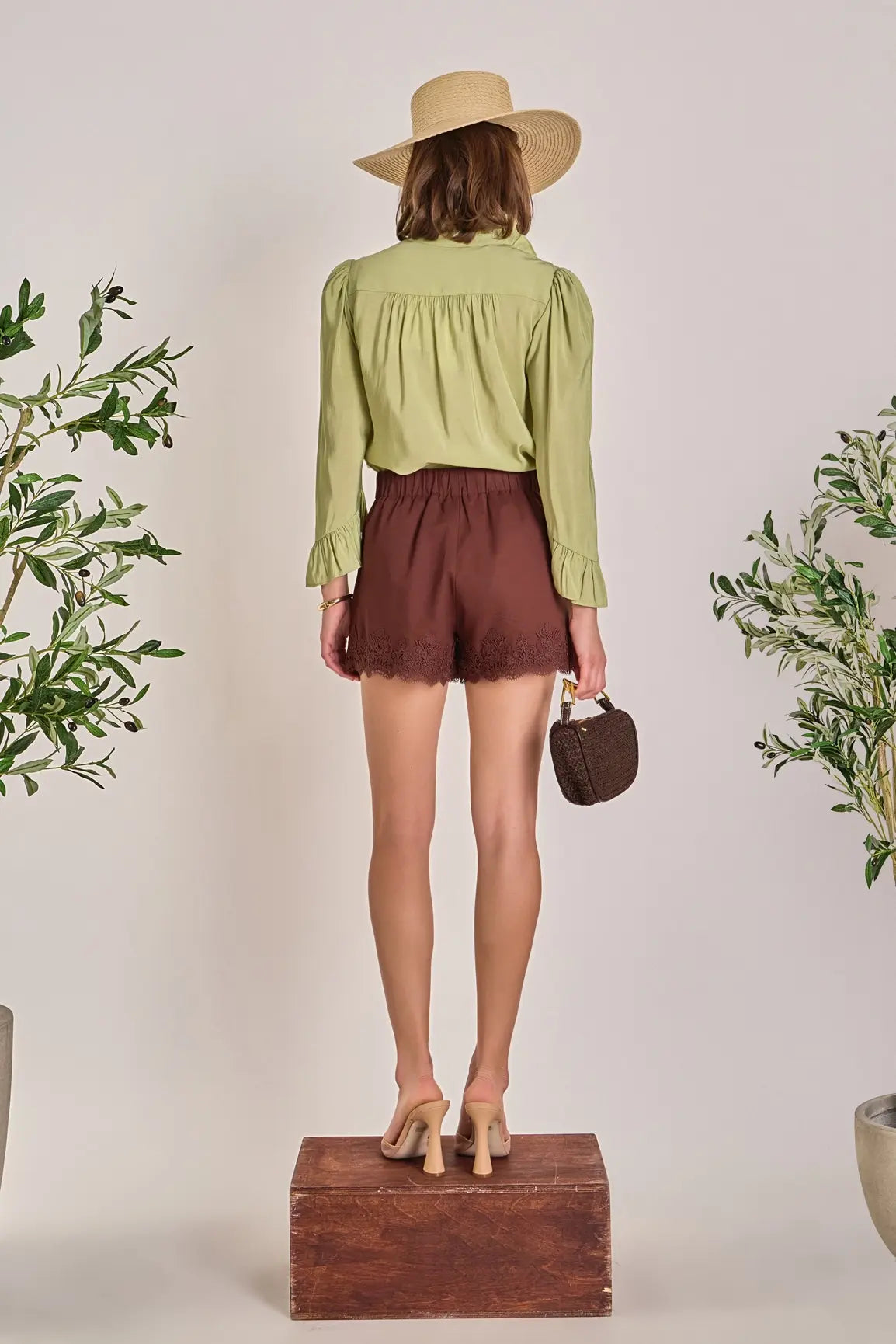 SKYE RUFFLE BLOUSE