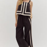 LINEN PANT SET