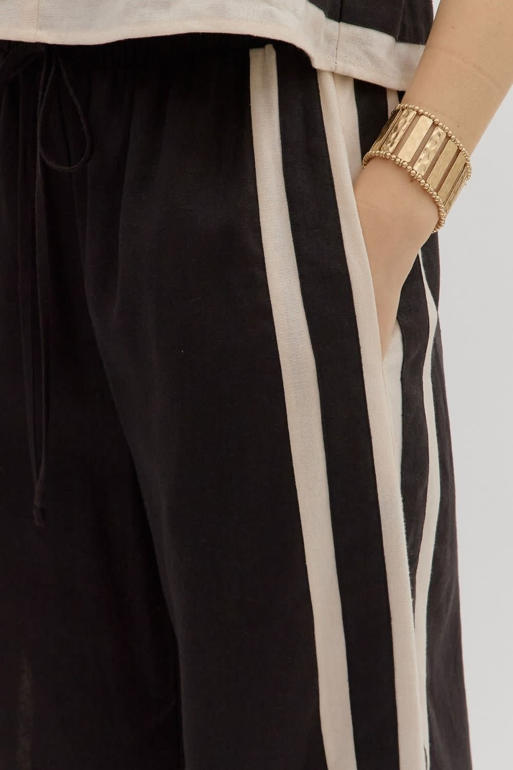 LINEN PANT SET