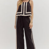 LINEN PANT SET