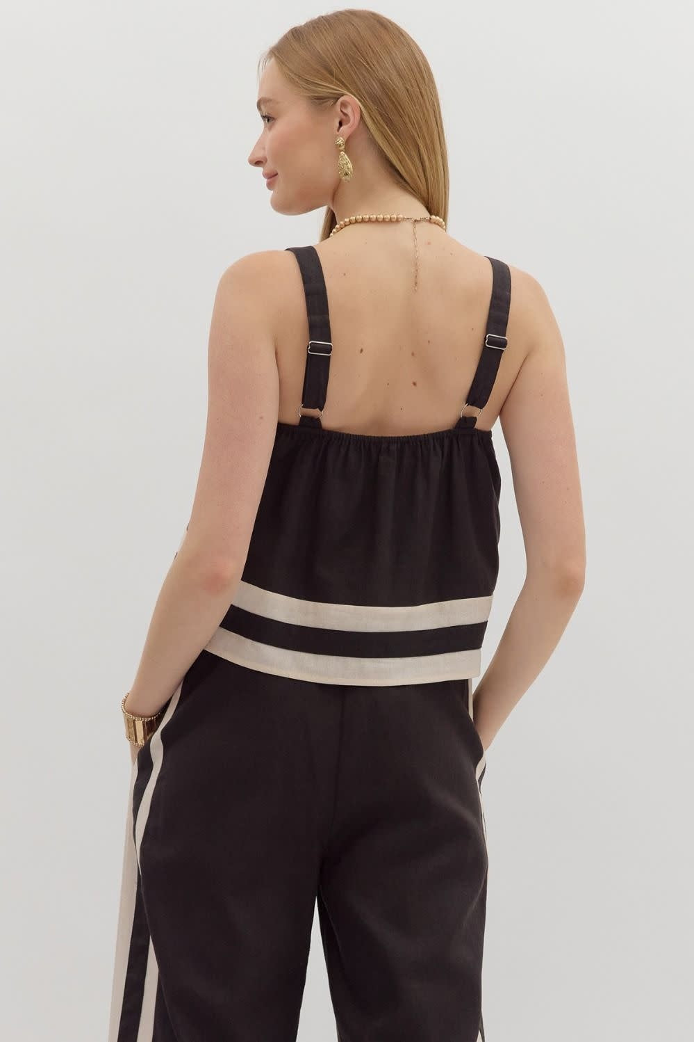 LINEN PANT SET