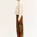 Funnel Neck Crop Cardigan