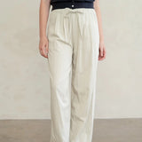 WIDE LEG DRAWSTRING PANT