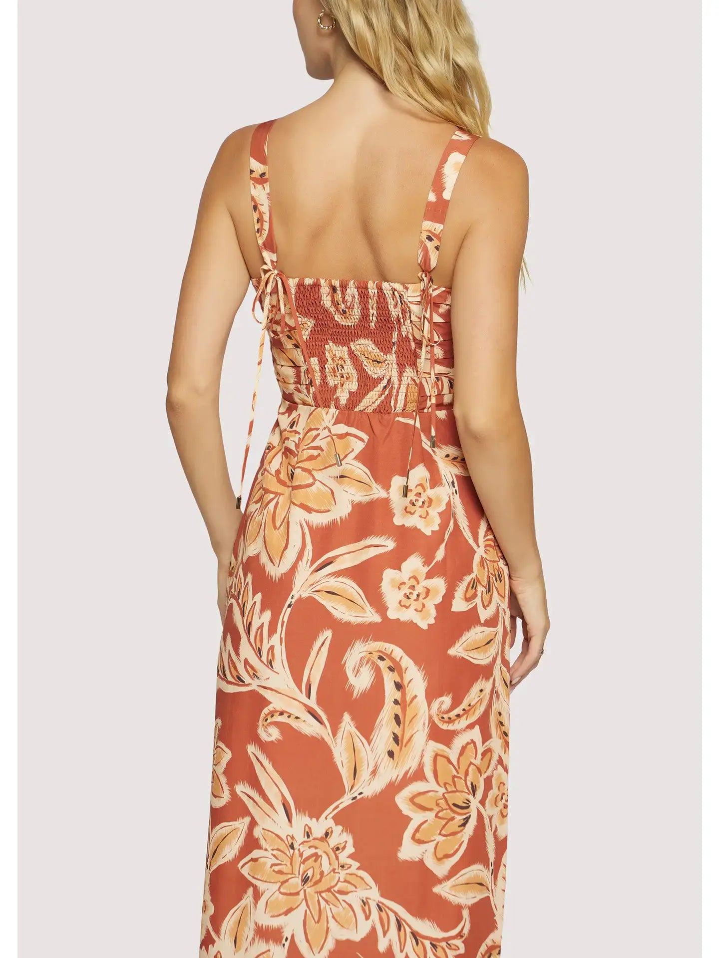 TERRA DI SIENA MAXI DRESS