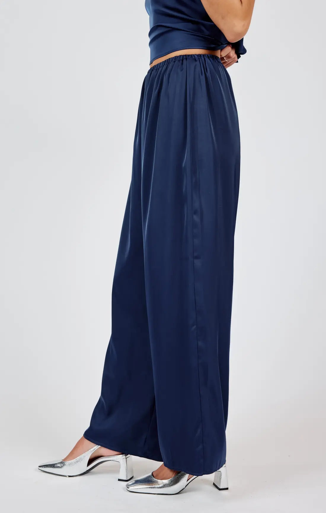 FULL OF LIFE SATIN PANTS