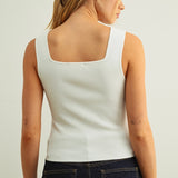 ESSENTIAL SLVLESS KNIT TANK