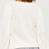 HAILEY V NECK SWEATER