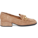 SUEDE LOAFER PUMP
