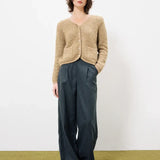 TWO POCKET KNITTED CARDIGAN