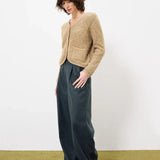 TWO POCKET KNITTED CARDIGAN