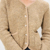 TWO POCKET KNITTED CARDIGAN