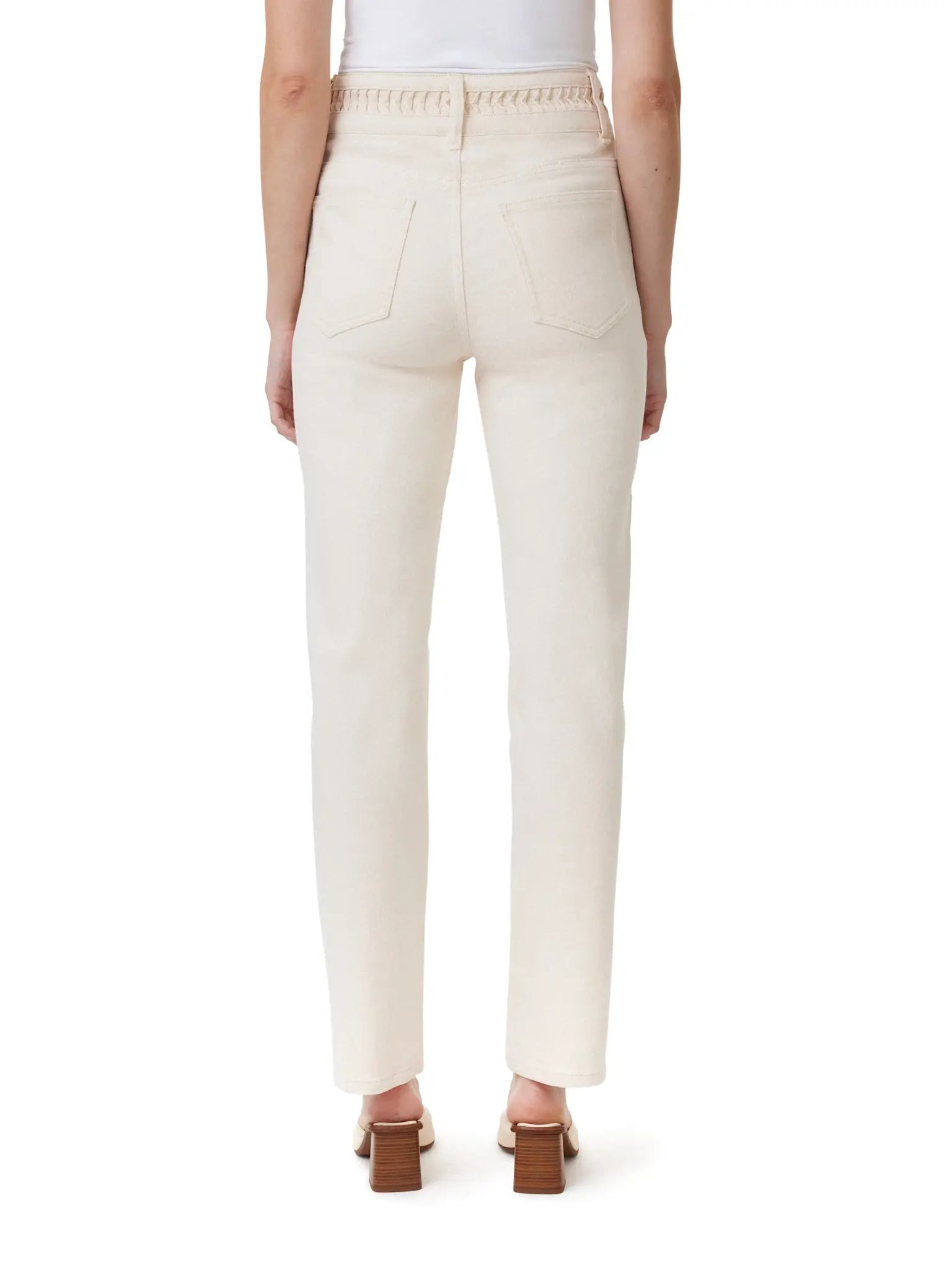 HIGH RISE W/PLEATED WAIST BAND