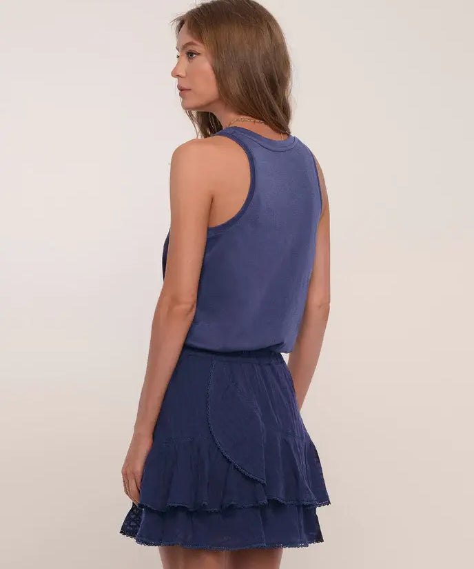 KATY TIERED MINI TANK DRESS