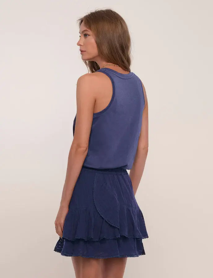 KATY TIERED MINI TANK DRESS