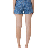 JACQUARD BUTTON SHORTS