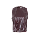 SEQUIN SLEEVELESS TOP