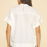 BEAD NECK BLOUSE