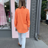 LINEN BUTTON DOWN TOP