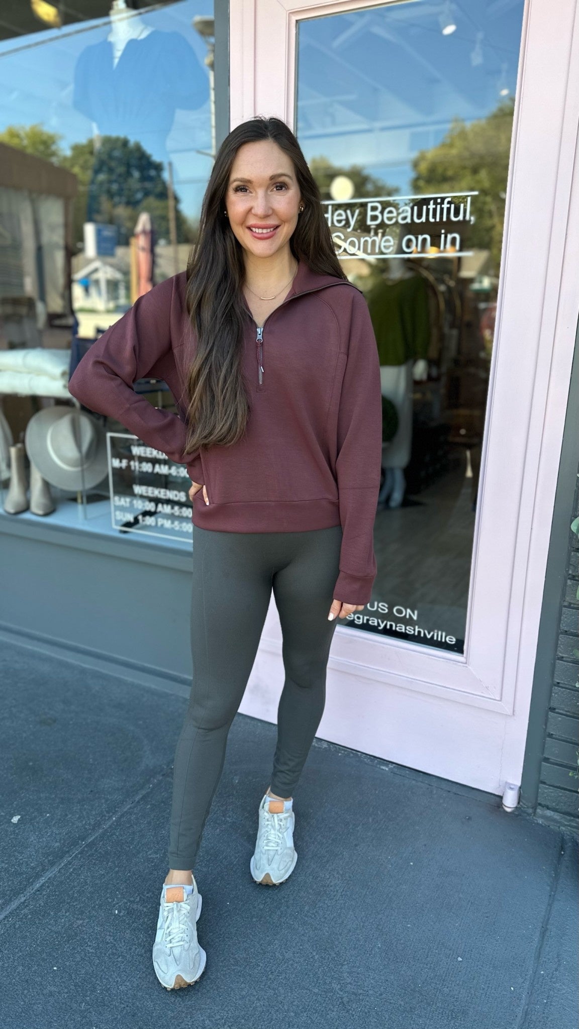 AIRESSENTIALS HALF ZIP