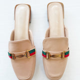 MULE STYLE GG LOAFERS