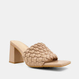 FEDORA WOVEN STRAP HEEL