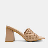 FEDORA WOVEN STRAP HEEL
