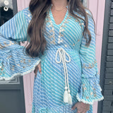 JESS STRIPE MAXI DRESS