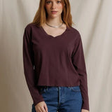 Hendrix LSLV Tee Cherry Lacquer