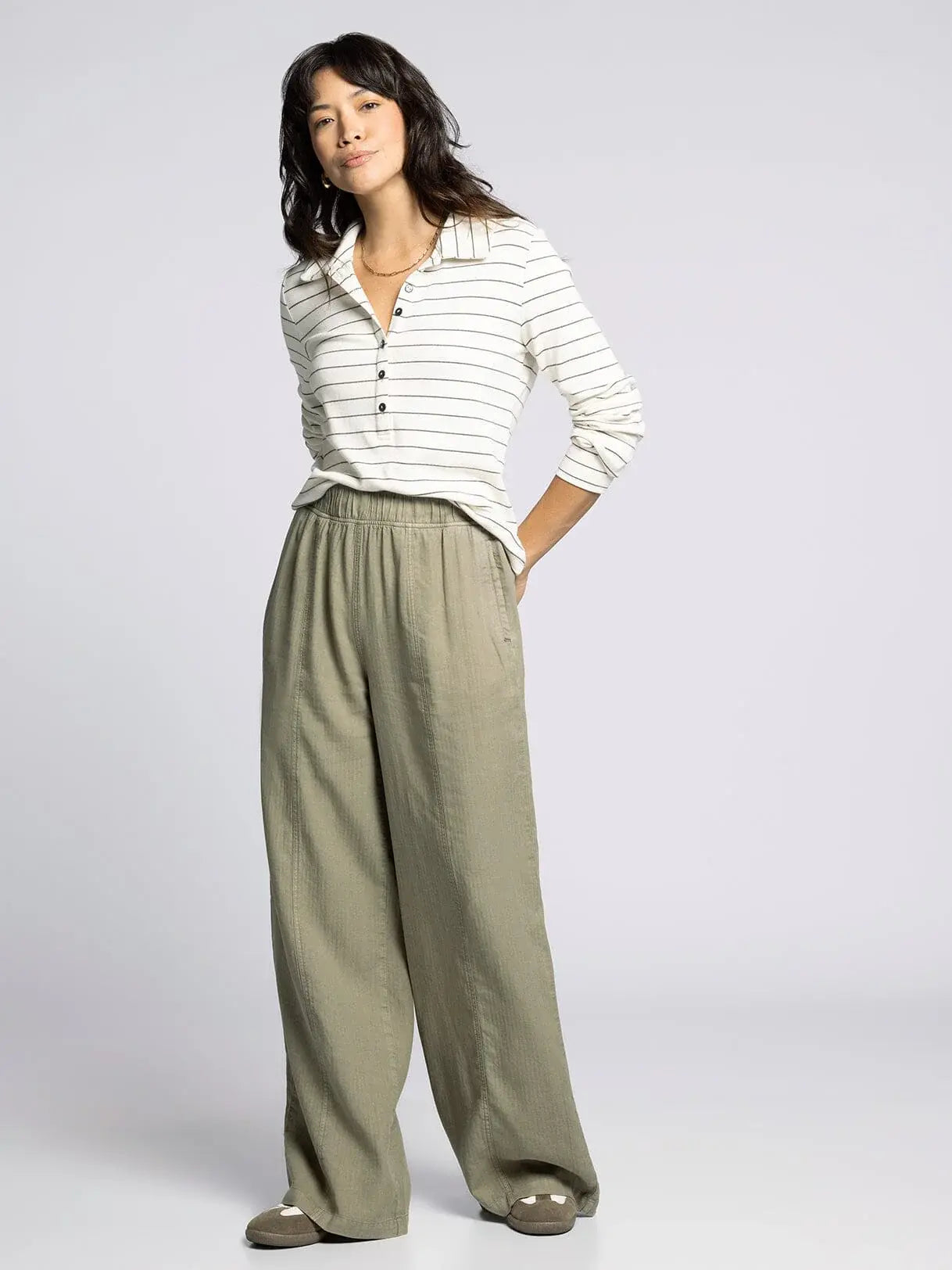 LUCY STRIPED BLOUSE
