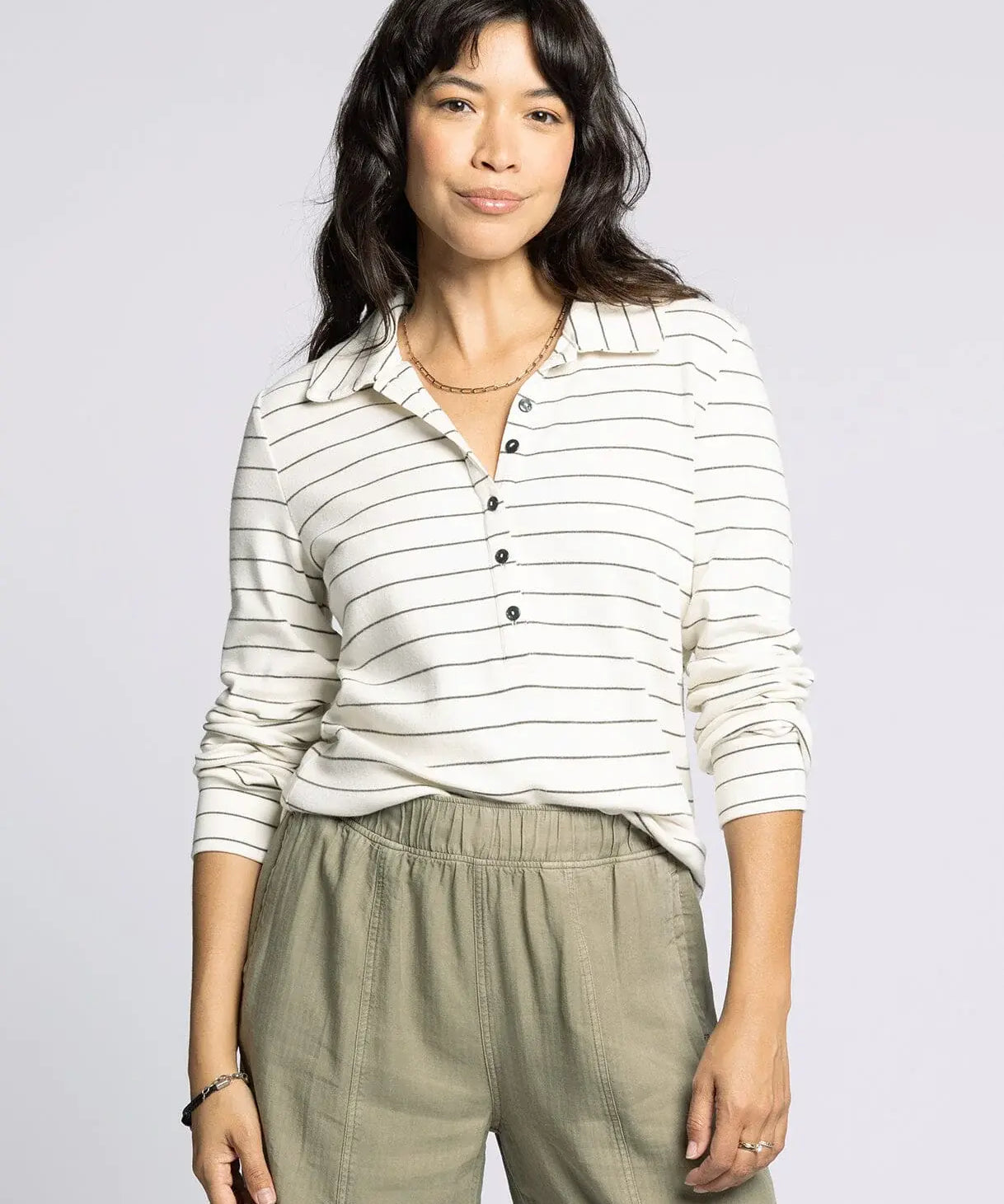 LUCY STRIPED BLOUSE