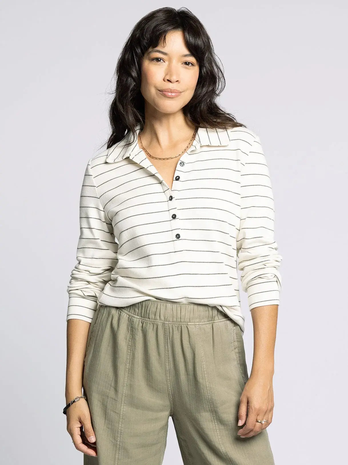 LUCY STRIPED BLOUSE