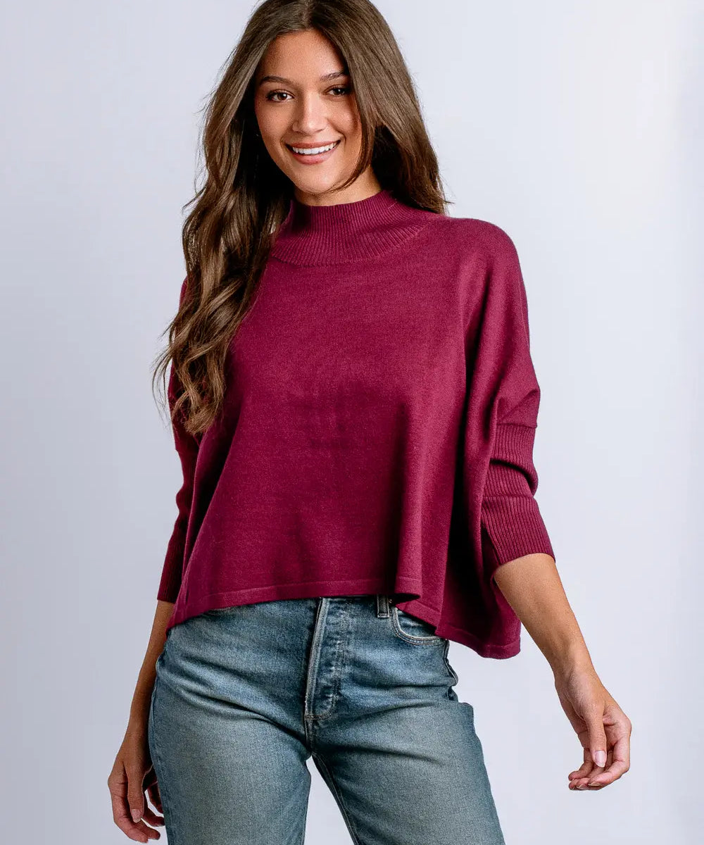 AJA ORTHO SOLID SWEATER